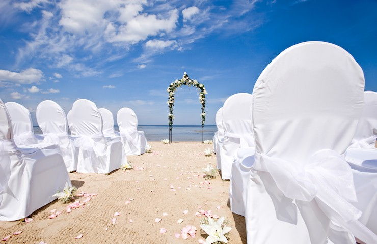 Свадебная церемония в отеле Baltic Beach Hotel 5*